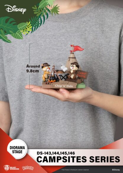 Disney D-Stage Campsite Series PVC Diorama Mini & Pluto 10 cm – Bild 7