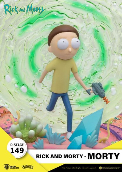 Rick & Morty D-Stage PVC Diorama Morty 14 cm – Bild 5