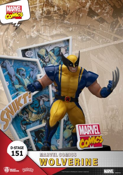 Marvel D-Stage PVC Diorama Wolverine 16 cm – Bild 4