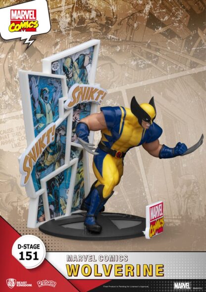 Marvel D-Stage PVC Diorama Wolverine 16 cm – Bild 6