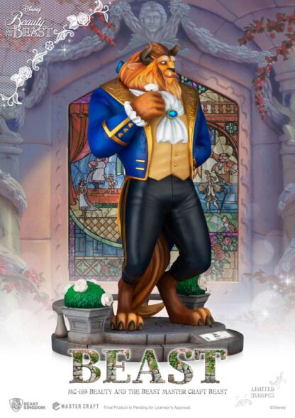 Disney Master Craft Statue Die Schöne und das Biest Beast 39 cm – Bild 5