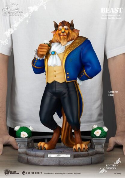 Disney Master Craft Statue Die Schöne und das Biest Beast 39 cm – Bild 8