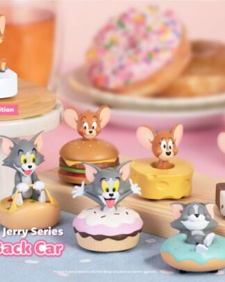 Tom & Jerry Pull Back Car Series Rückzug-Autos Blind Box 6er-Pack