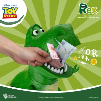 Toy Story Piggy Vinyl Spardose Rex 46 cm – Bild 4