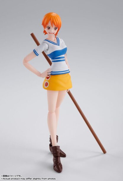 One Piece S.H. Figuarts Actionfigur Nami Romance Dawn 14 cm – Bild 3