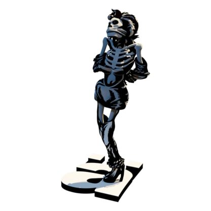 Die Ärzte  Statue 1/10 Gwendoline Skelett 17 cm - Beschädigte Verpackung – Bild 12