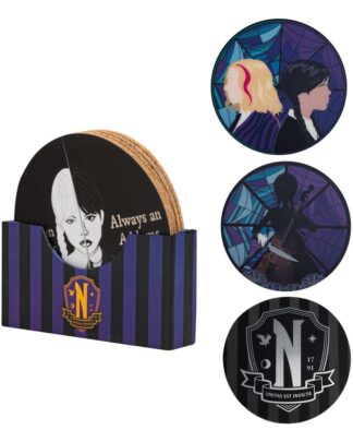 Wednesday Untersetzer 4er-Pack