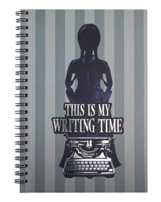 Wednesday Notizbuch This Is My Writing Time Purple