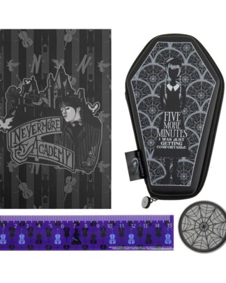 Wednesday Schreibset 5-teilig Coffin