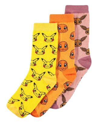 Pokémon Socken 3er-Pack Three Icons 39-42