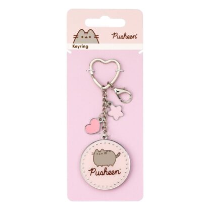 Pusheen Schlüsselanhänger Pink Name – Bild 2