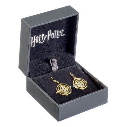 Harry Potter Drop Ohrringe Zeitumkehrer (vergoldet) – Bild 3