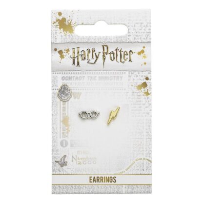 Harry Potter Ohrringe Blitz & Brille – Bild 2
