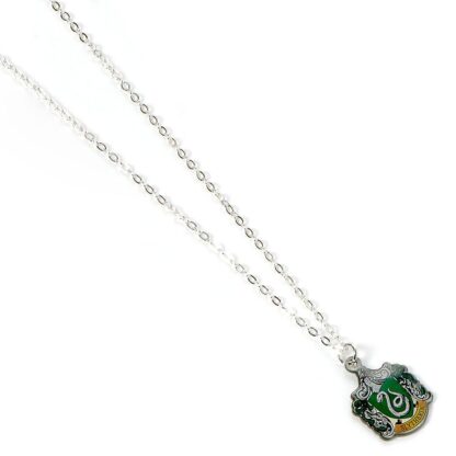 Harry Potter Halskette & Anhänger Slytherin (versilbert) – Bild 2