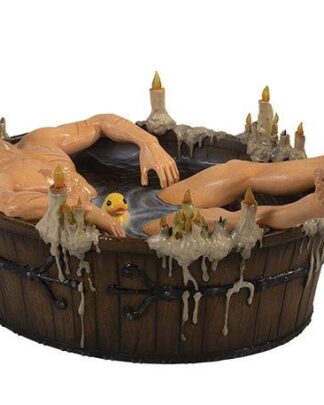 The Witcher 3 Wild Hunt Statue Geralt in der Badewanne 9 cm