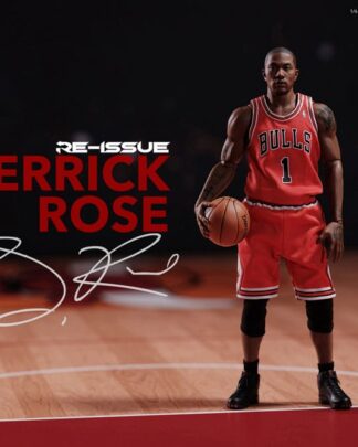 NBA Collection Real Masterpiece Actionfigur 1/6 Derrick Rose Limited Retro Edition 30 cm