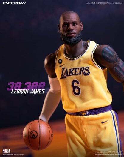 NBA Collection Real Masterpiece Actionfigur 1/6 Lebron James Special Edition 30 cm – Bild 3