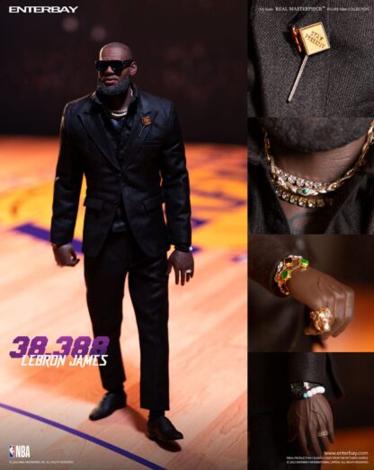 NBA Collection Real Masterpiece Actionfigur 1/6 Lebron James Special Edition 30 cm – Bild 6