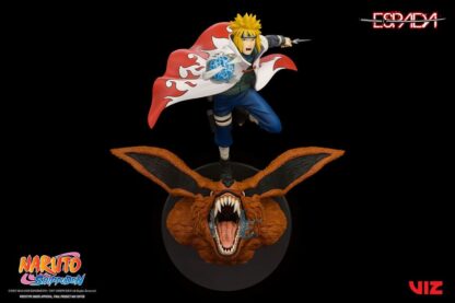 Naruto Shippuden PVC Statue 1/8 Minato Namikaze Vs Nine Tailed Fox 41 cm – Bild 7