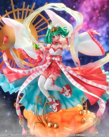 Macross Frontier SHIBUYA SCRAMBLE FIGURE PVC Statue 1/7 Ranka Lee Amaterasu Ver. 29 cm – Bild 4