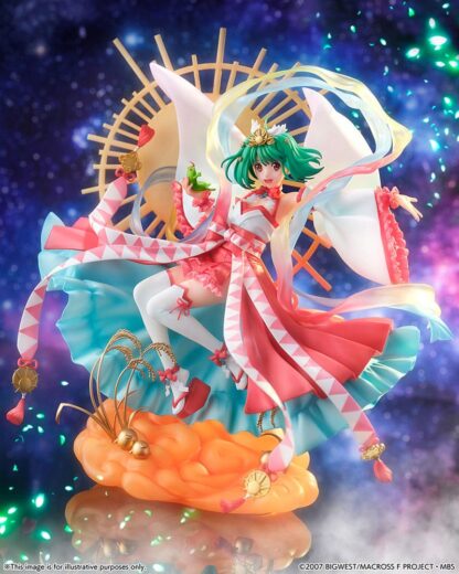 Macross Frontier SHIBUYA SCRAMBLE FIGURE PVC Statue 1/7 Ranka Lee Amaterasu Ver. 29 cm – Bild 13