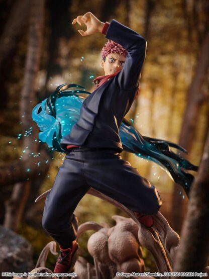 Jujutsu Kaisen SHIBUYA SCRAMBLE FIGURE PVC Statue 1/7 Yuji Itadori 31 cm – Bild 3