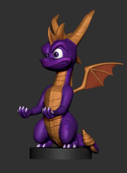 Spyro the Dragon Cable Guys Lade-Halter Spyro 20 cm – Bild 4