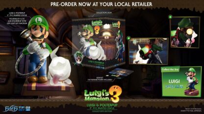 Luigi's Mansion 3 PVC Statue Luigi & Polterpinscher Collector's Edition 23 cm – Bild 21