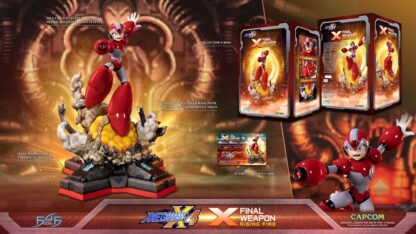 Mega Man X4 Statue X Finale Weapon Rising Fire 45 cm – Bild 9