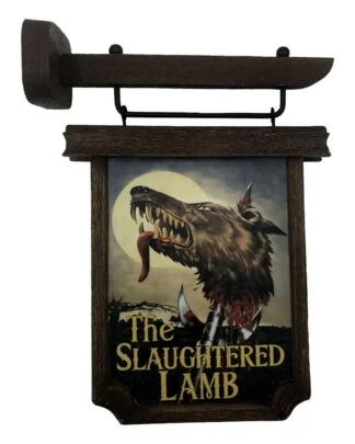 American Werewolf Mini Replik Pub Sign 6 cm