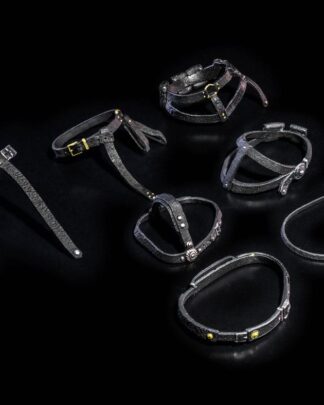 Mythic Legions: All Stars 6 Zubehör-Set für Actionfiguren Belts Pack (Black)