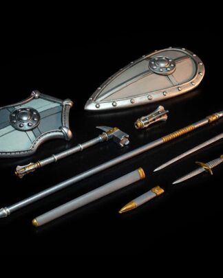 Mythic Legions: Necronominus Zubehör-Set für Actionfiguren Knights of Earthyron Weapons Pack