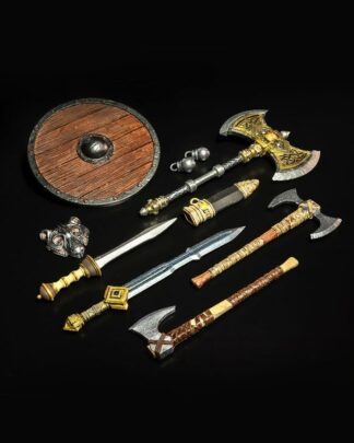Mythic Legions: Rising Sons Zubehör-Set für Actionfiguren Barbarian Weapons