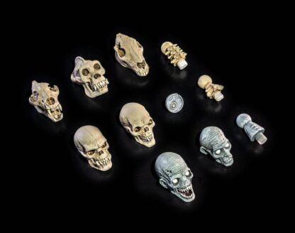 Mythic Legions: All Stars 6 Zubehör-Set für Actionfiguren Undead Heads Pack – Bild 9