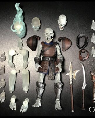 Mythic Legions: Necronominus Actionfigur Undead Builder Pack (Deluxe) 15 cm