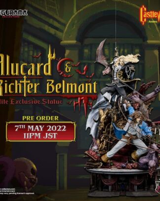 Castlevania: Symphony of the Night Elite Exclusive Statue 1/6 Alucard & Richter Belmont 91 cm