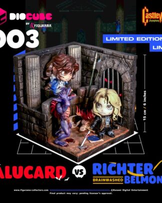 Castlevania DioCube PVC Diorama Alucard Vs Richter Belmont 15 cm