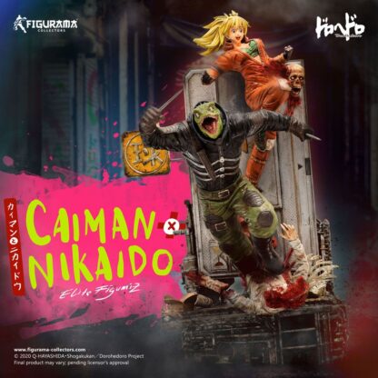 Dorohedoro Elite FigumiZ Diorama 1/8 Caiman & Nikaido 37 cm – Bild 2