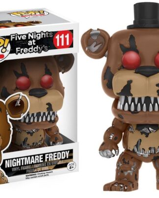 Five Nights at Freddy's POP! Games Vinyl Figur Nightmare Freddy 9 cm