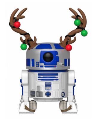 Star Wars POP! Vinyl Wackelkopf-Figur Holiday R2-D2 9 cm