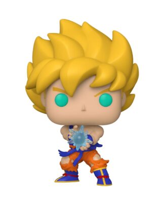 Dragon Ball Z POP! Animation Vinyl Figur SS Goku w/ Kamehameha Wave 9 cm
