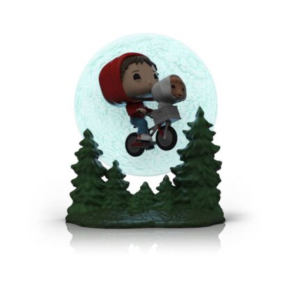 E.T. Der Außerirdische POP! Moment Vinyl Figur Elliot and ET Flying (GITD) 9 cm – Bild 2