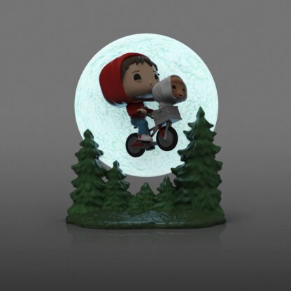 E.T. Der Außerirdische POP! Moment Vinyl Figur Elliot and ET Flying (GITD) 9 cm – Bild 4
