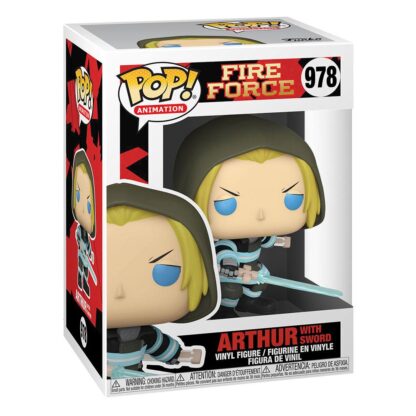 Fire Force POP! Animation Vinyl Figur Arthur w/Sword 9 cm – Bild 2
