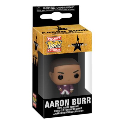 Hamilton Pocket POP! Vinyl Schlüsselanhänger 4 cm Aaron Burr Display (12) – Bild 2