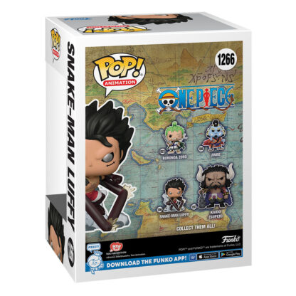 One Piece POP! Animation Vinyl Figur Snake-Man Luffy 9 cm – Bild 3