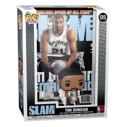 NBA Cover POP! Basketball Vinyl Figur Tim Duncan (SLAM Magazin) 9 cm – Bild 2