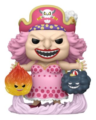 One Piece Super Sized POP! Animation Vinyl Figur Big Mom w/Homies 15 cm