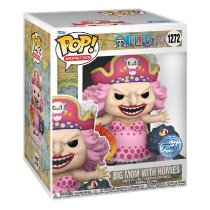 One Piece Super Sized POP! Animation Vinyl Figur Big Mom w/Homies 15 cm – Bild 2
