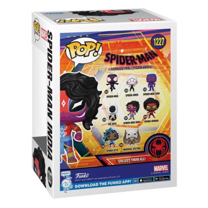 Spider-Man: Across the Spider-Verse POP! Movies Vinyl Figur Spider-Man India 9 cm – Bild 3